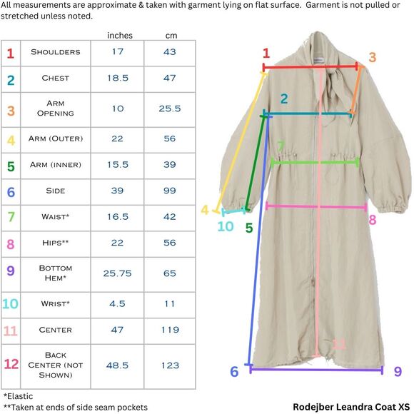 Rodebjer Leandra Over Coat Lightweight Jacket Clay Gray Grey NWT $550 XS Trench - Picture 5 of 16